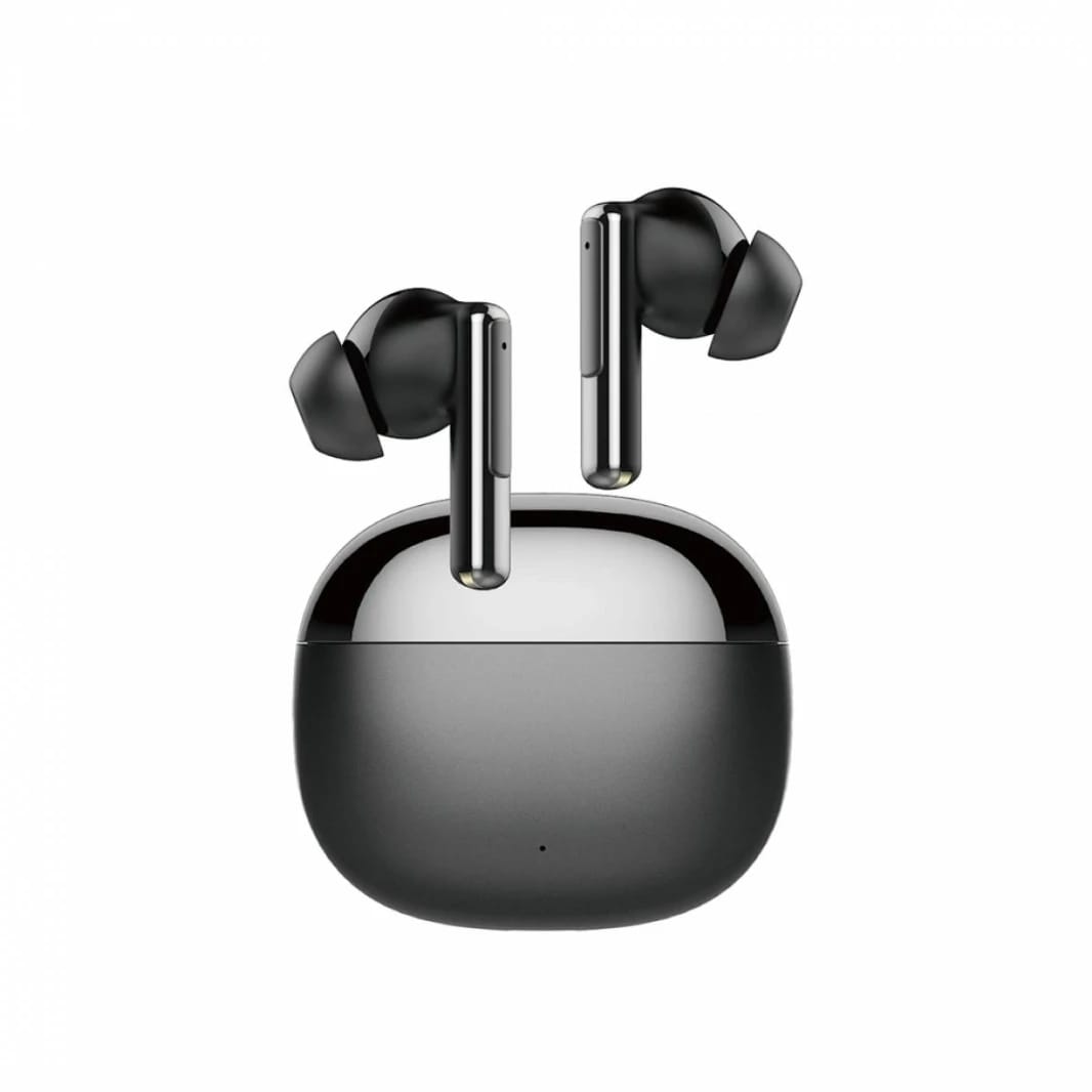 WiWU T33 ANC Pro Half In Ear 4 Mic ENC TWS, 54 Headphones, Noise Reduction IPX4 Waterproof, 40H Battery Fast Charging - Black