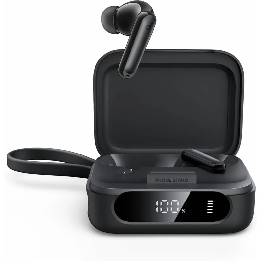 Soundcore P41i by Anker, Adaptive Noise Cancelling Earbuds with Portable Phone Charger, Only for USB-C Charging, 12H Playtime, 192H with Case, 6-Mic AI Clear Calls, IPX5 Wireless Bluetooth Earbuds - 18 Month Warranty