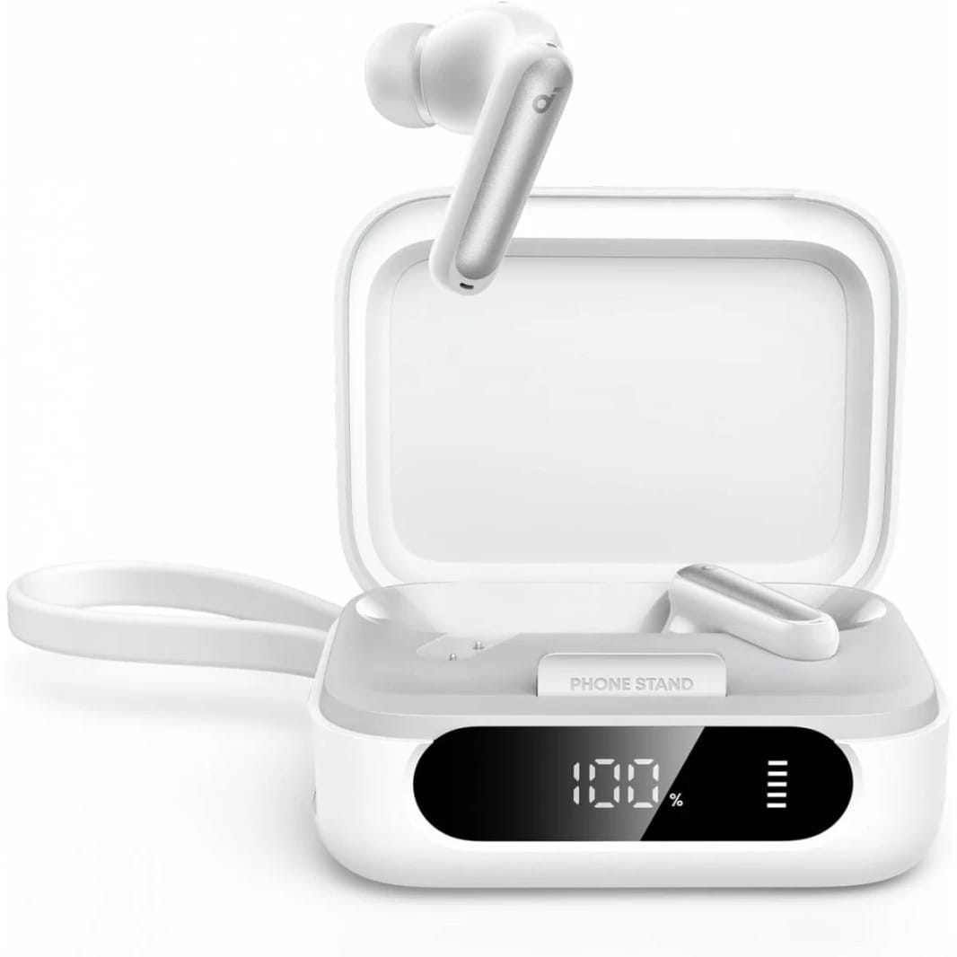 Soundcore P41i by Anker, Adaptive Noise Cancelling Earbuds with Portable Phone Charger, Only for USB-C Charging, 12H Playtime, 192H with Case, 6-Mic AI Clear Calls, IPX5 Wireless Bluetooth Earbuds - 18 Month Warranty