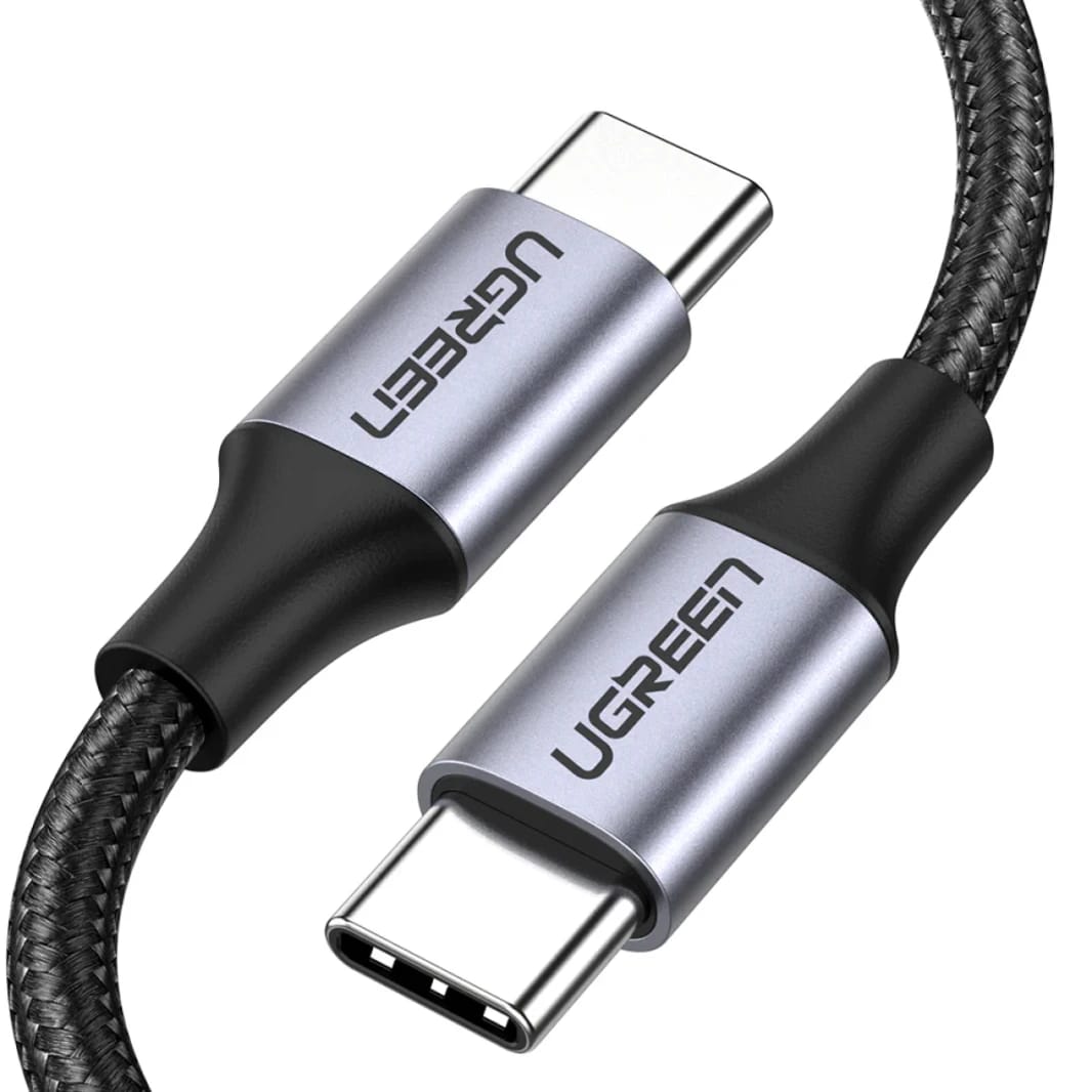 UGREEN USB-C to USB-C 2.0 60W 3A PD Fast Charging Data Sync Cable - 2M (US261)