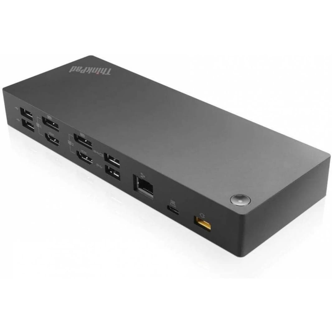 Lenovo 40AF0135UK ThinkPad Hybrid USB-C with USB-A Dock - Docking Station - USB-C - GigE - 135 Watt - GB - for ThinkPad L480 L580 T480s X1 Yoga X280