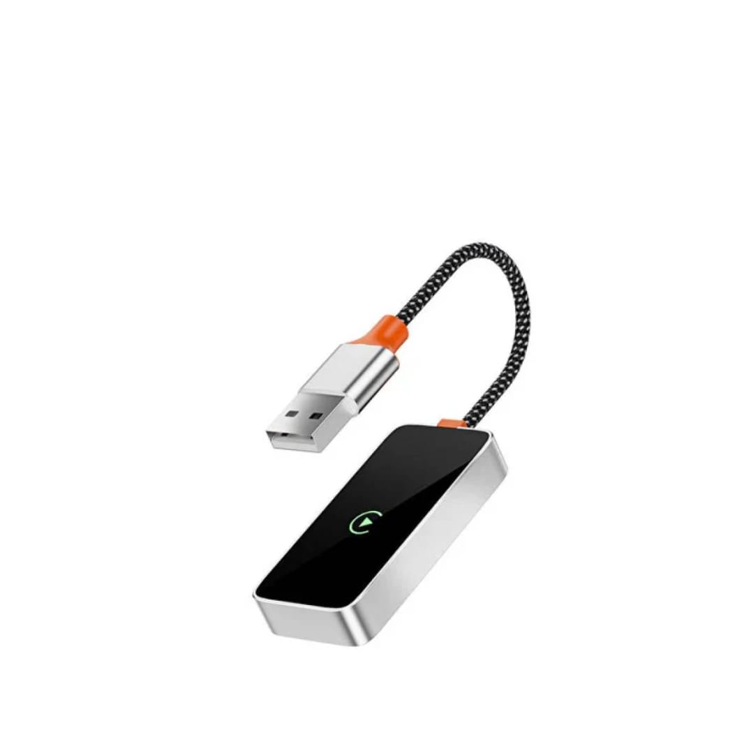 WiWU Wi-CP002 Wireless CarPlay Bluetooth 5.0 Receiver with LED & USB