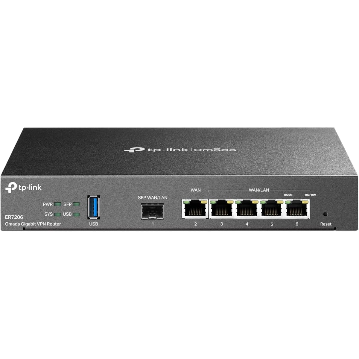 TP-Link ER7206 Multi-WAN Professional Wired Gigabit VPN Router Increased Network Capacity SPI Firewall Omada SDN Integrated Load Balance Lightning Protection