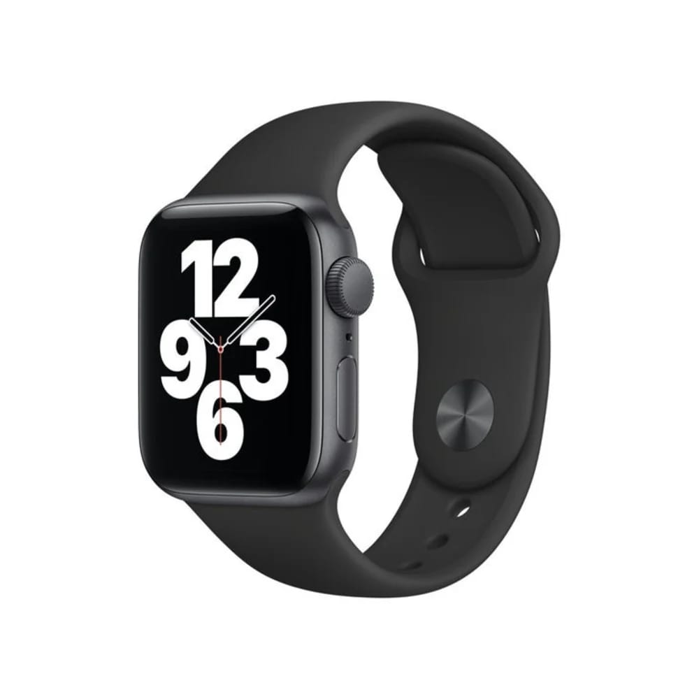 Apple Watch SE GPS 40mm Dark Silver Frame with Black Sport Band