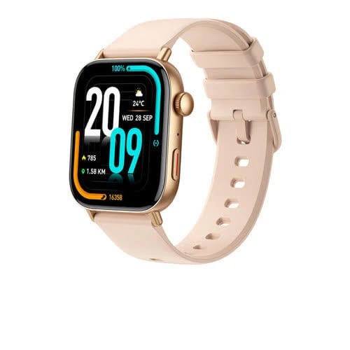 Colmi Smart Silicone Gold Watch