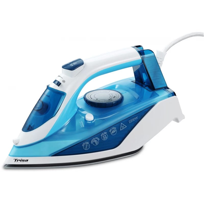 Blue Trisa Steam Iron