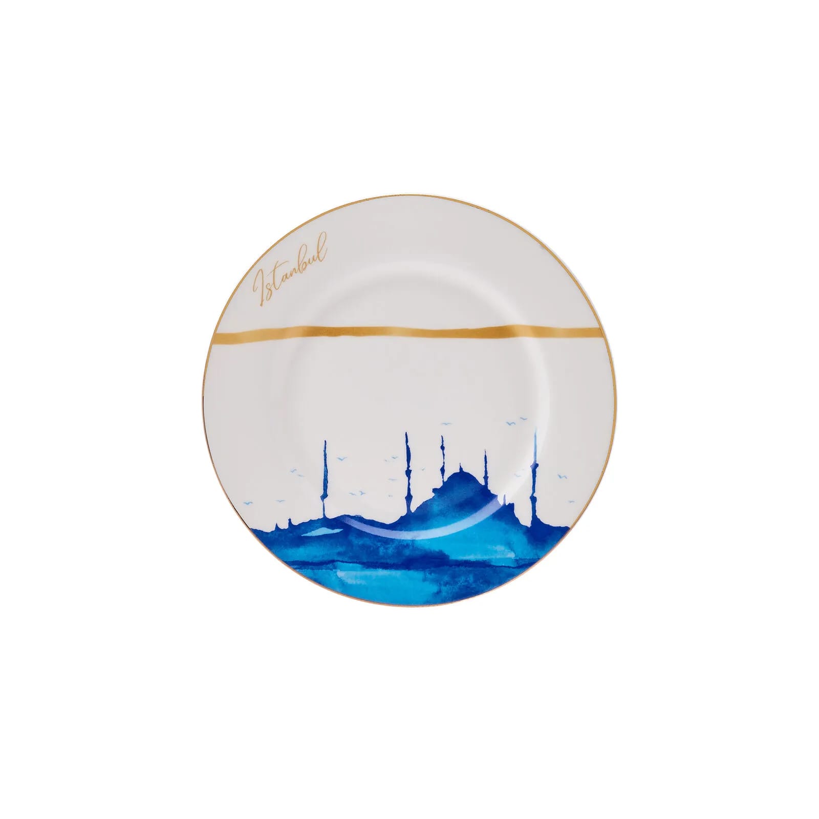 Karaca Istanbul Yarimada Dessert Plate Set 19 cm
