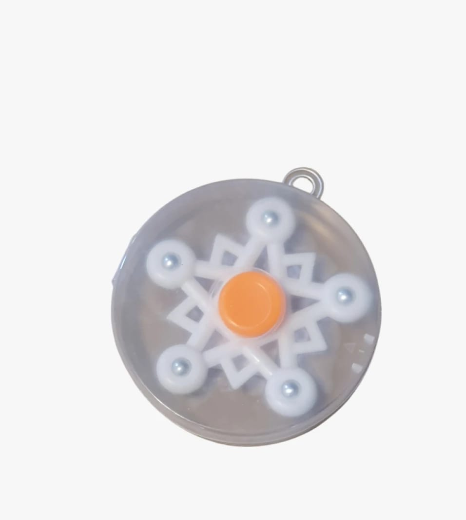 Pet Decoration Pendant with Playful Badge for Dogs in Transparent Sphere Design