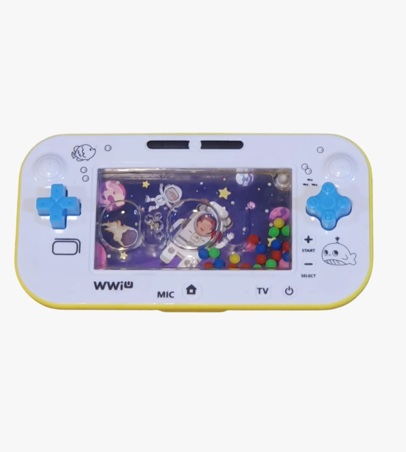 WWiu Astronaut Design Portable Water Game Console for Kids with Colorful Buttons and Fun Interaction