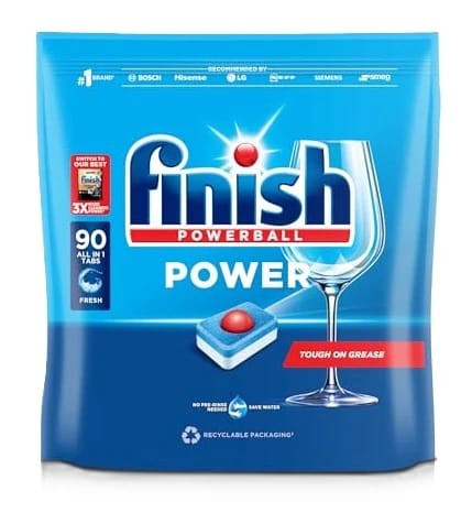 Finish Power Dishwasher Tablets Lemon Scent 90 capsule