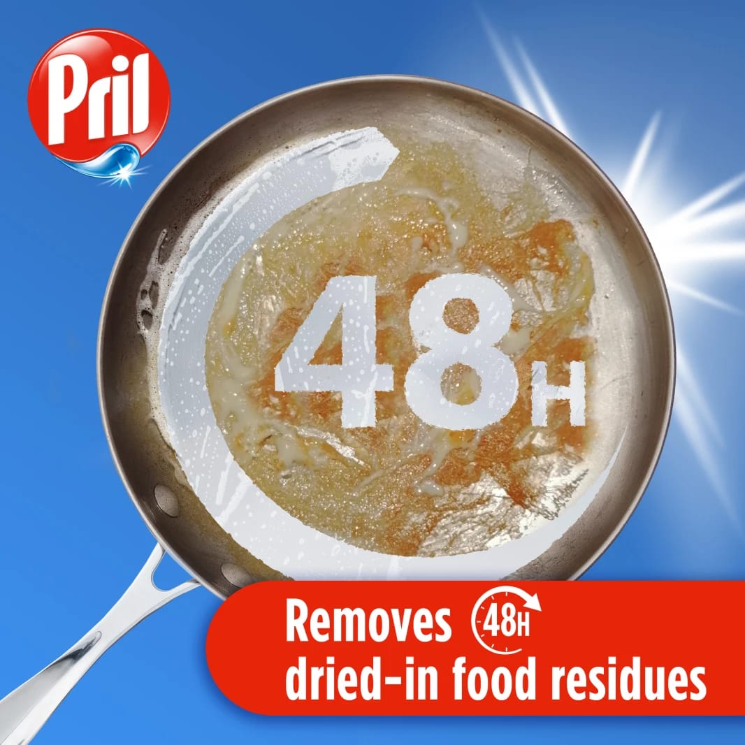 Pril cold active dishwashing liquid original 650ml