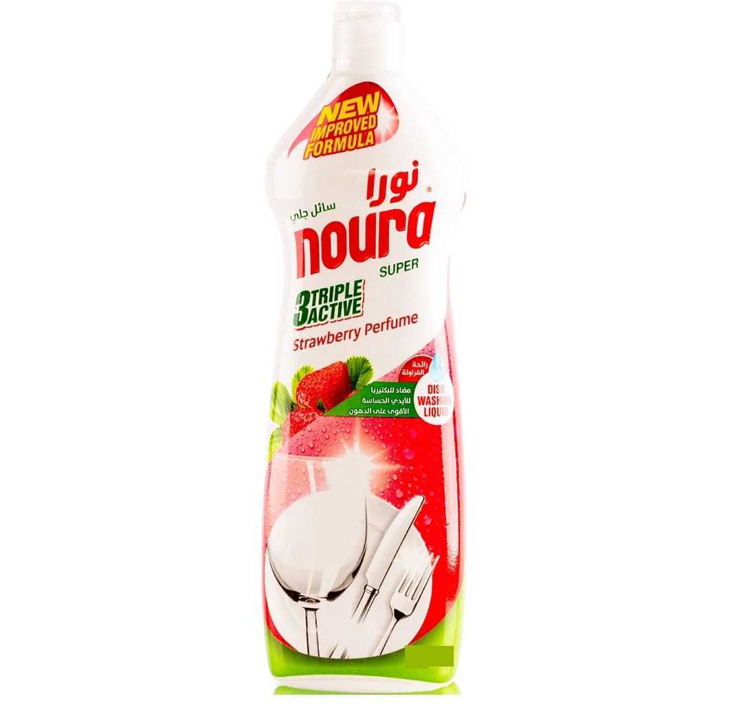 Nora dish washing liquid super strawberry scent 1700 ml