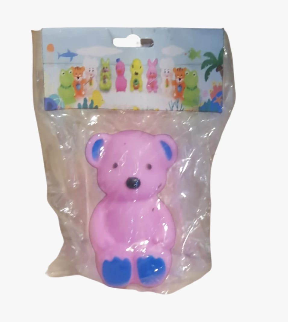 Beautiful Pink Bear Toy with Lovable Design for Kids by Nada Imports and Minis, Perfect for Play and Small Adventures