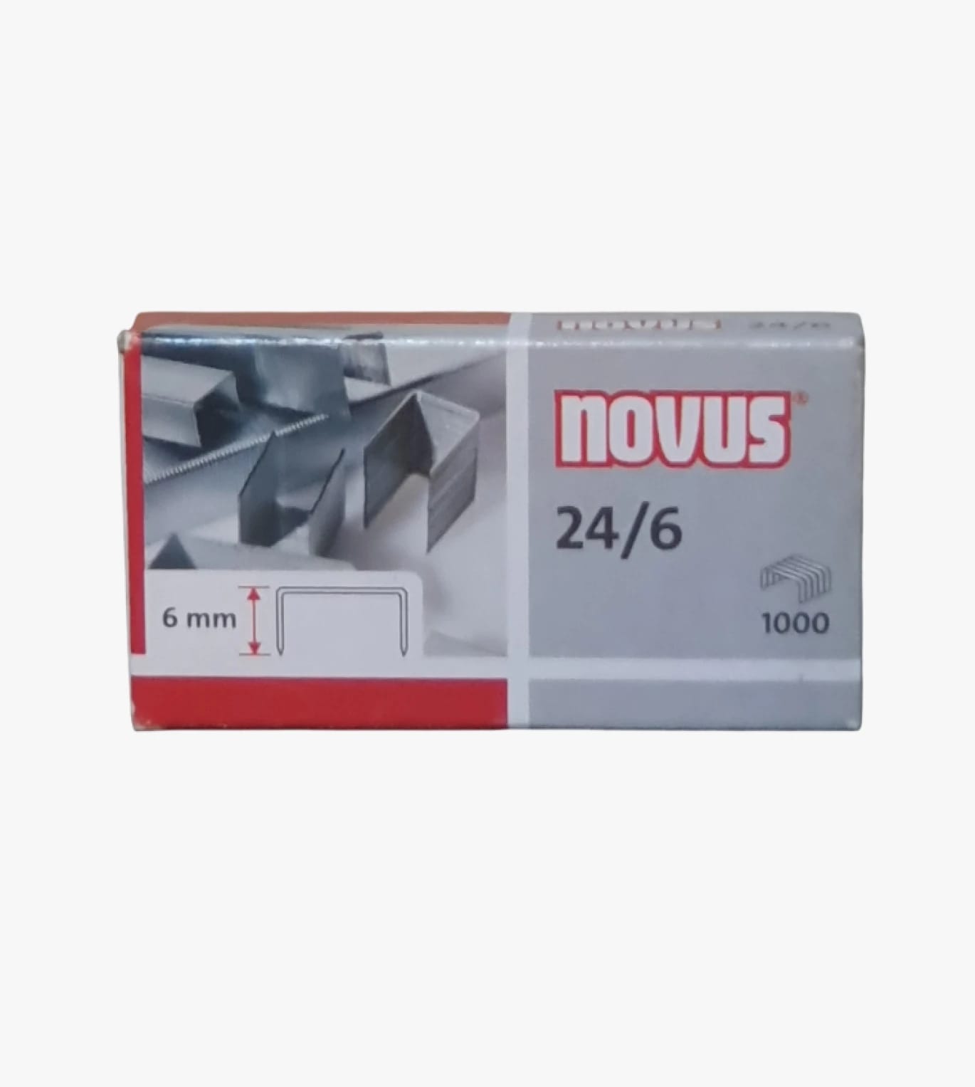 Novus 24/6 Universal Staples, Perfect for Office and School Use, Featuring High Efficiency and Exceptional Quality.