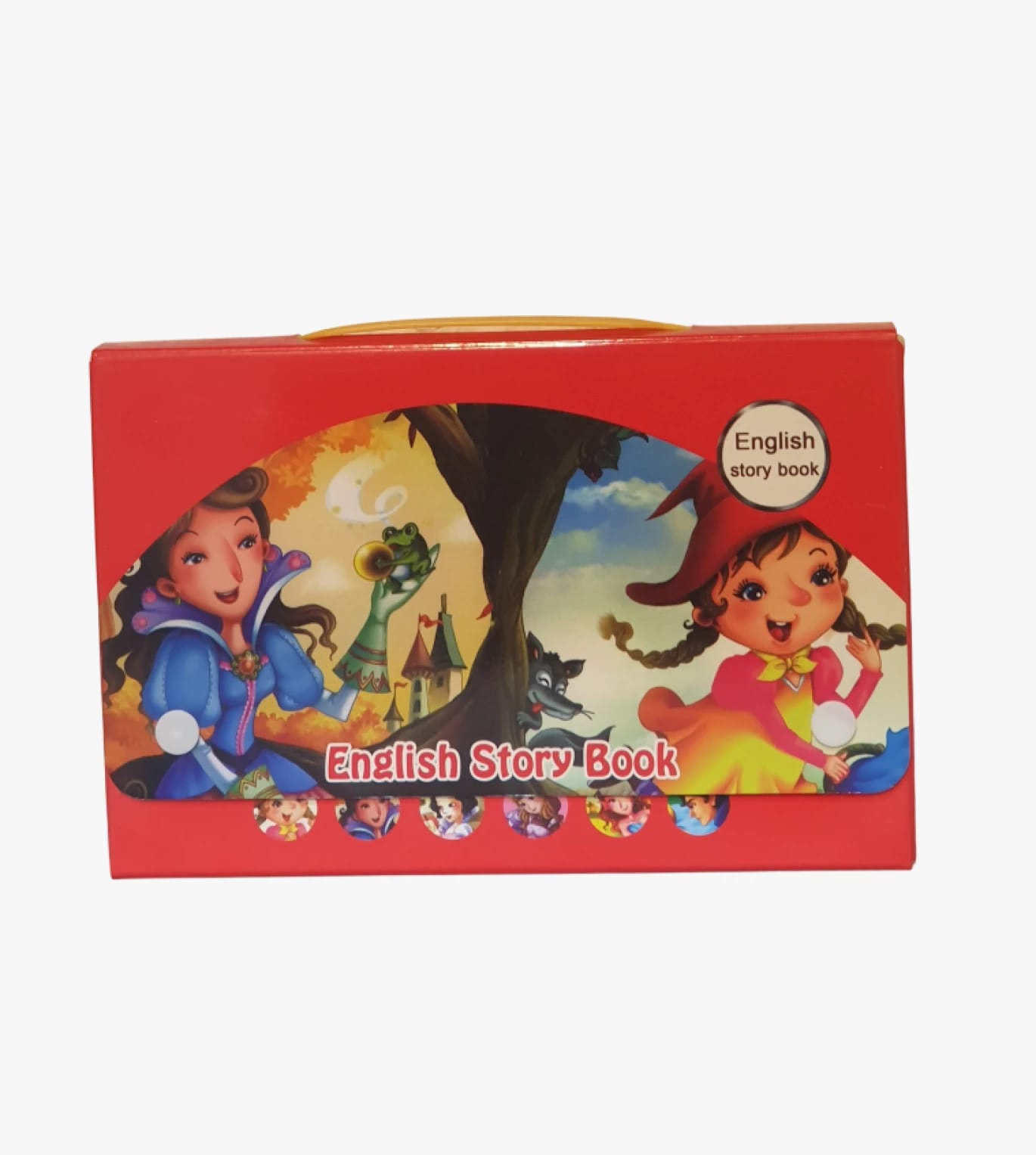 Children's English Storybook Collection with Illustrated Classic Tales for Young Readers Featuring Popular Fairy Stories.