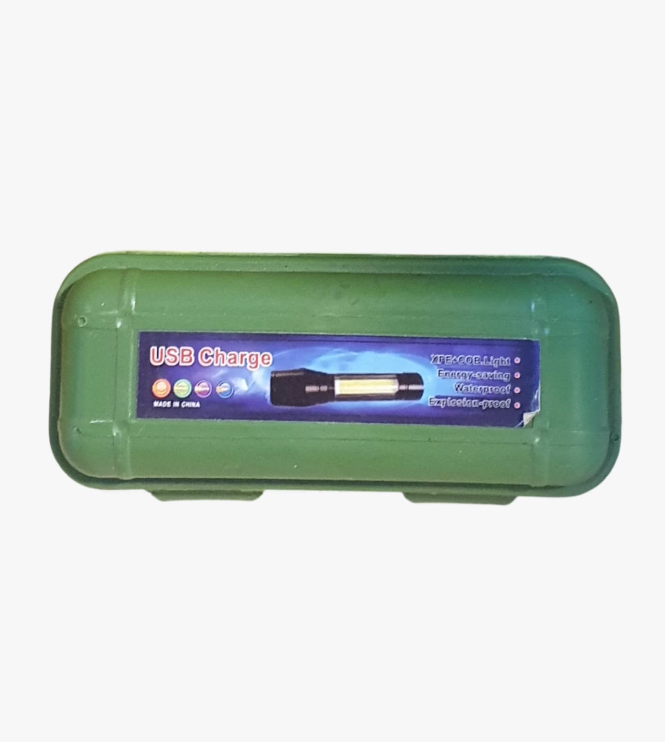 USB Rechargeable LED Flashlight with Waterproof Explosion-Proof Design for Outdoor Enthusiasts