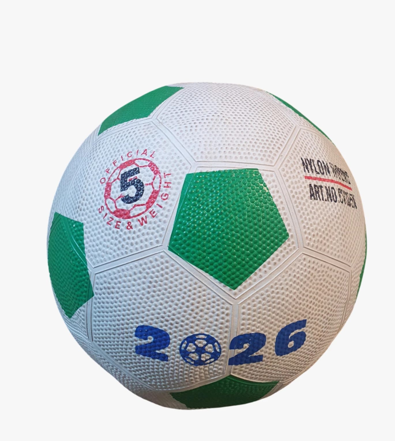 Nike Official Size 5 Soccer Ball in Green and White Design for Sports Enthusiasts