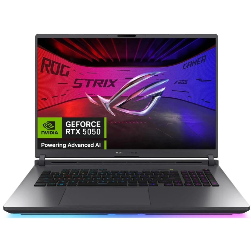ASUS ROG Strix G18 18" IPS FHD+ with Intel Core Ultra 9 2nd Gen, Nvidia RTX 5060, 32GB RAM, 1TB SSD - Eclipse Gray Gaming Laptop