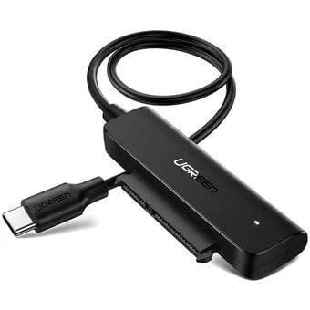 محول UGREEN من USB-C 3.0 إلى SATA بحجم 2.5 بوصة وطول 50 سم