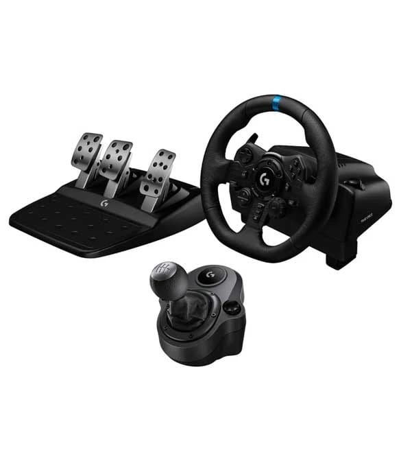Logitech G923 Racing Wheel and Pedals with Logitech G Shifter