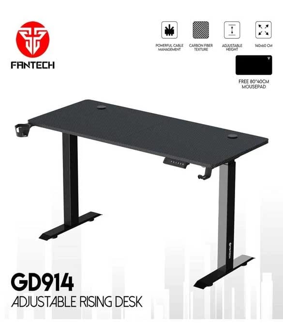 Fantech Black GD914 Adjustable Rising Desk