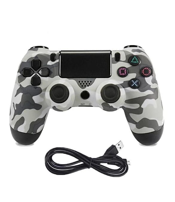 Wireless Controller for PS4 Double Shock (Army-Red-Green-Blue)
