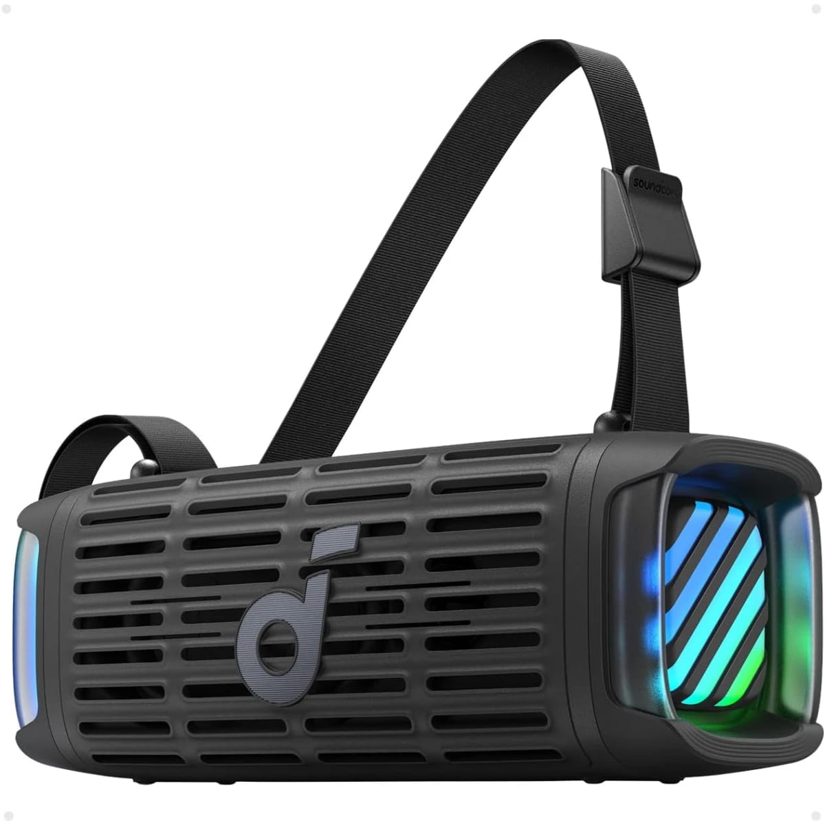 Anker Soundcore Boom 3i, Outdoor Compact Speaker, Black