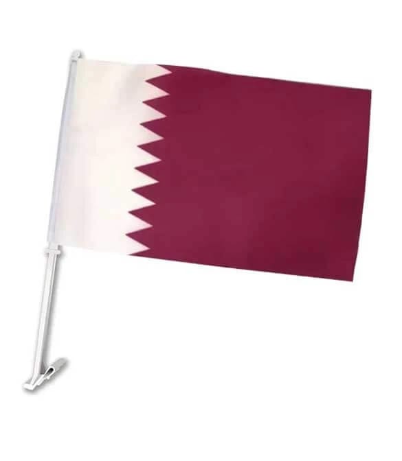 علم قطر للسيارة
