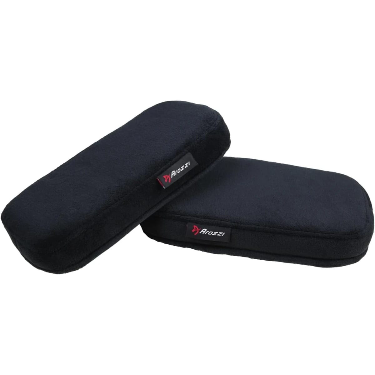 Arozzi Memory Foam Armrest Pads, Comfortable Gaming/Office Chair Support, Pressure Relief (2 Pieces)