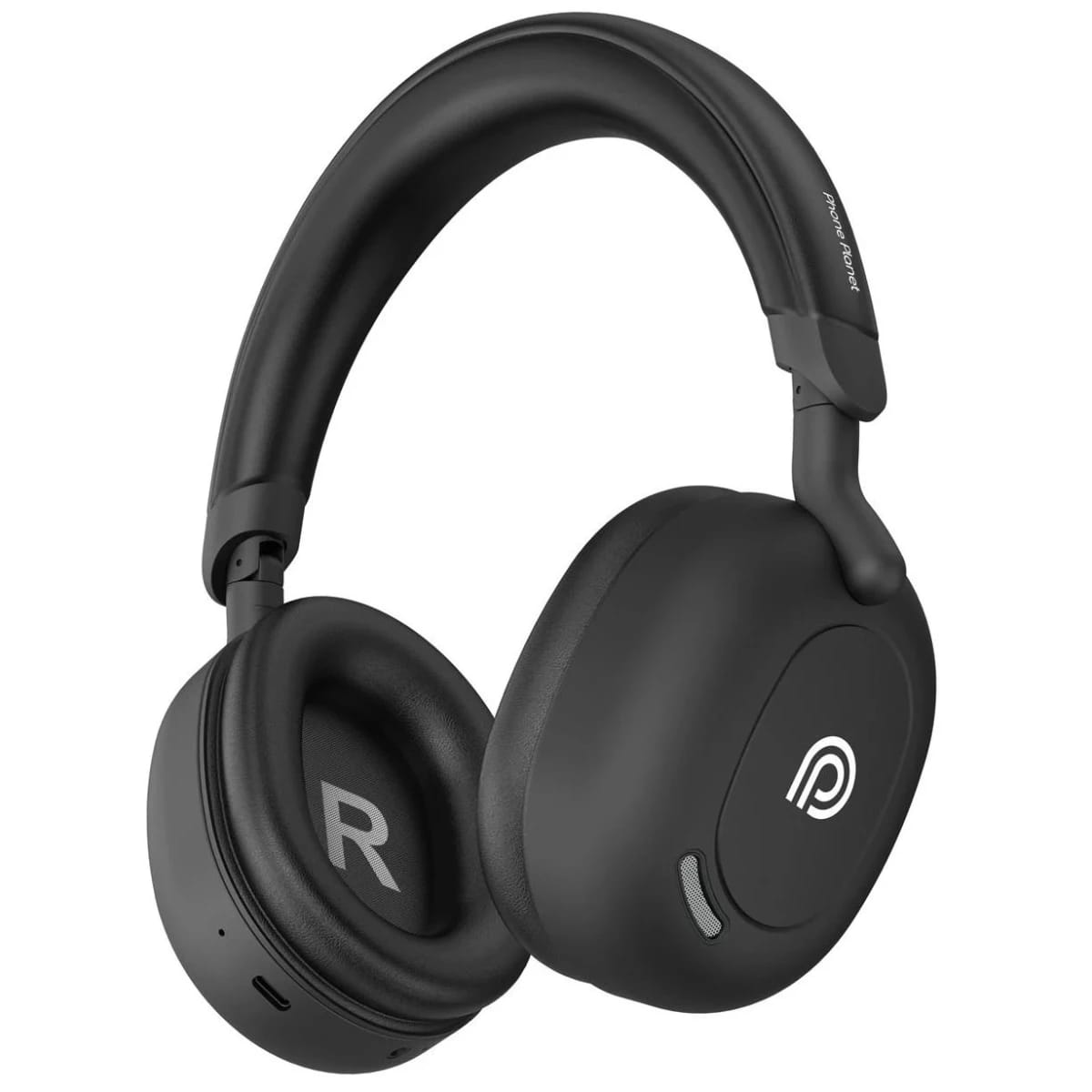 PHONE PLANET Echo Vibe Headset, Bluetooth 5.3, ANC & ENC, 40mm drivers, up to 60 hrs - Black