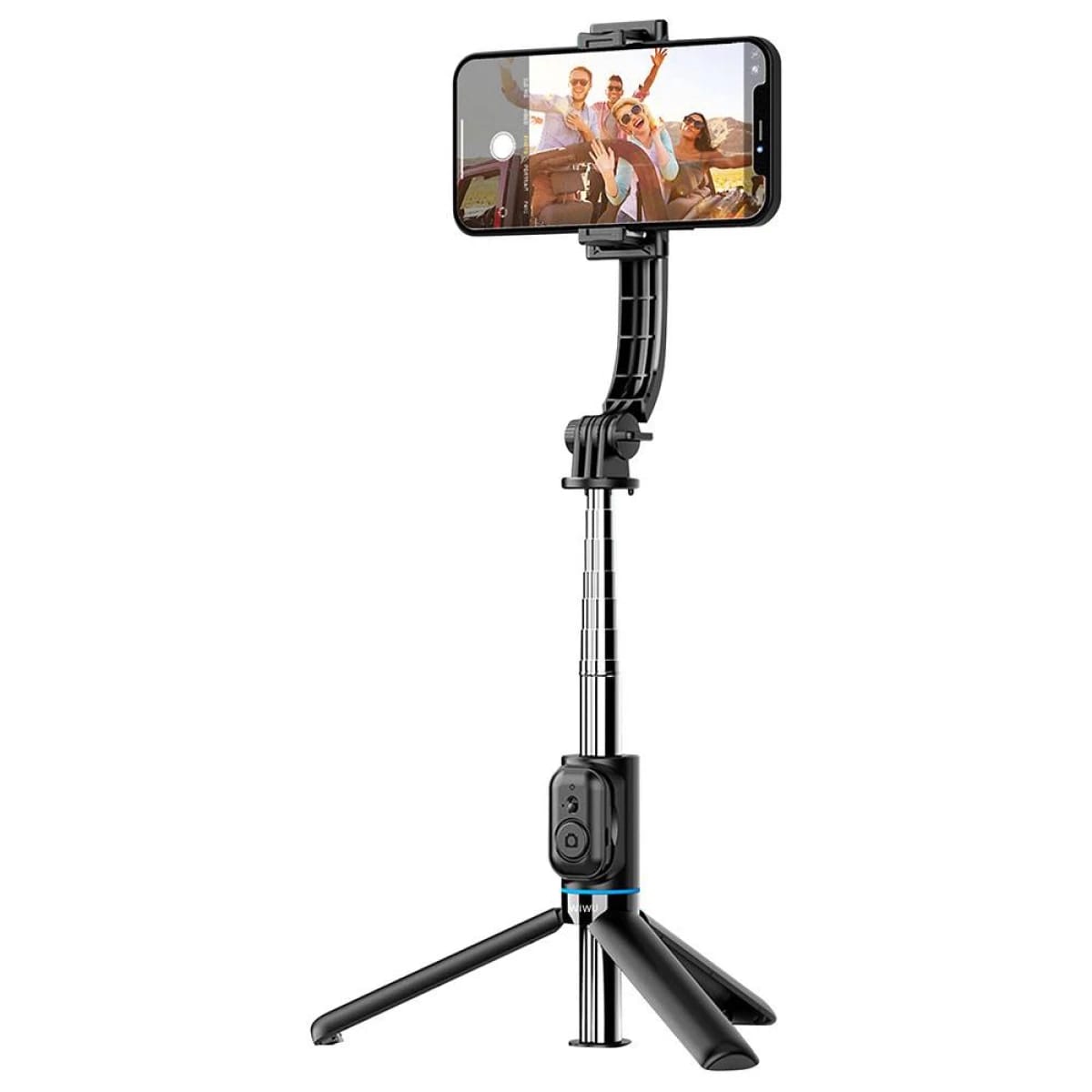 WiWU Wi-SE001 Detachable Tripod Selfie Stick for Smartphones, Aluminium, 360 Rotation