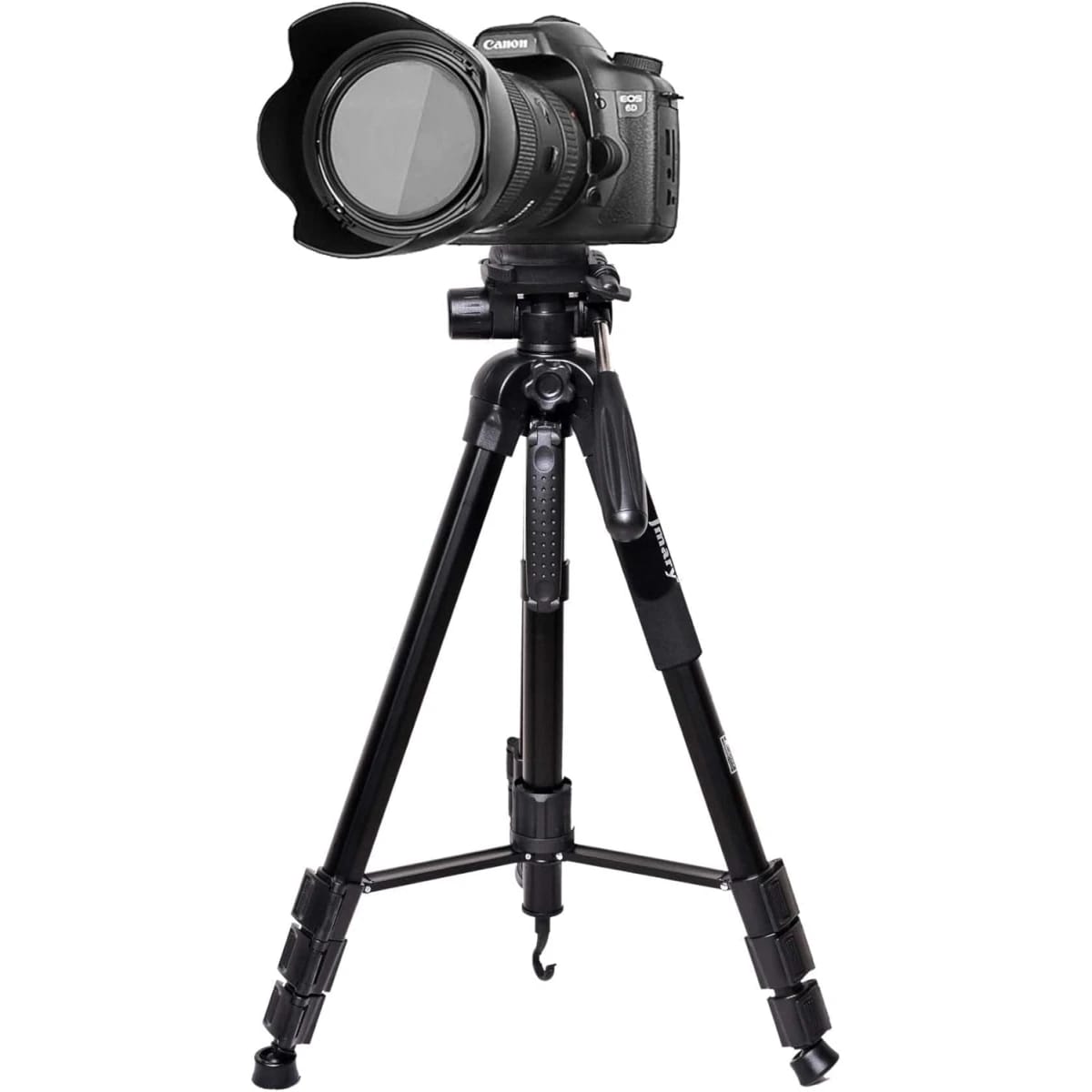 Jmary KP-2264 Professional Aluminium Tripod Monopod for DSLR Cameras (Black)