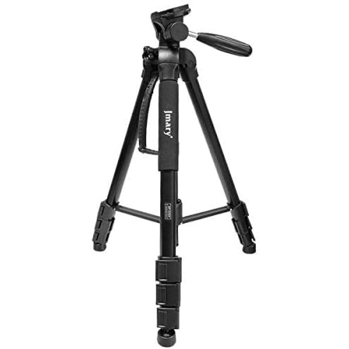 Jmary KP-2234 Professional Tripod Portable Lightweight Aluminum for DSLR, GoPro, Mobile - Black