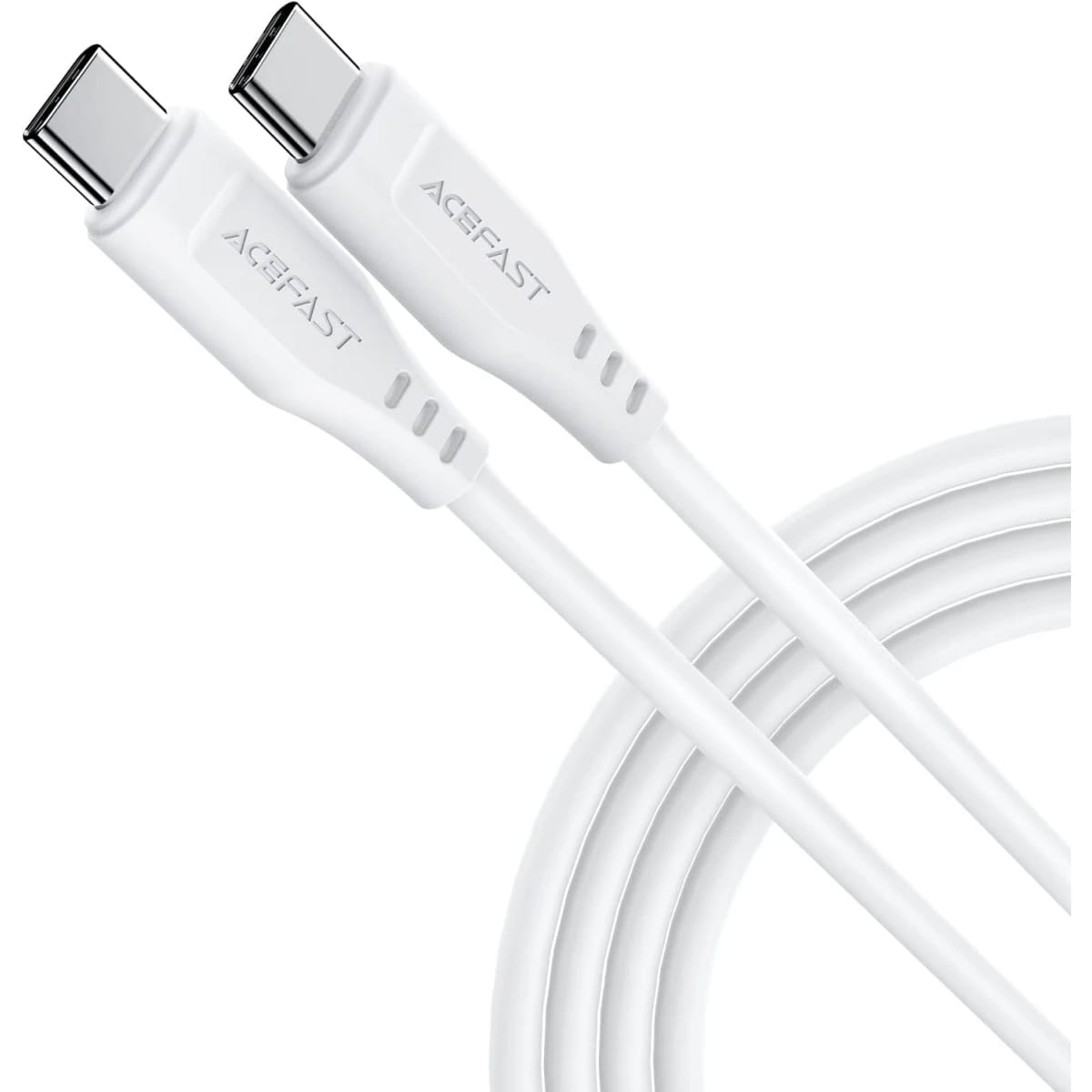ACEFAST C3-03 USB-C To USB-C TPE Charging Data Cable 1.2M - White