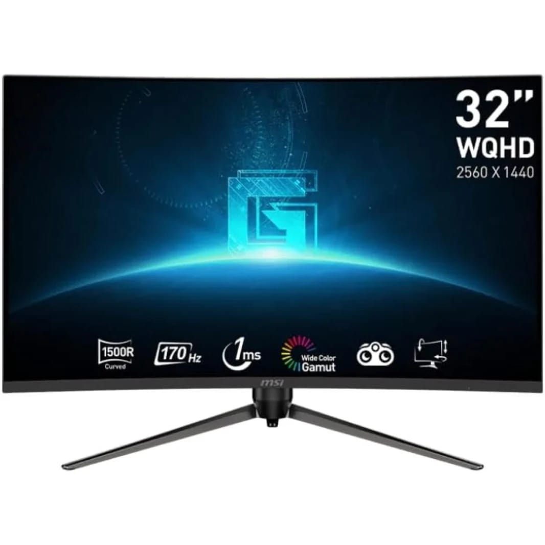 شاشة الألعاب MSI MAG G32CQ5P 32 بوصة 2K بمعدل 170 هرتز