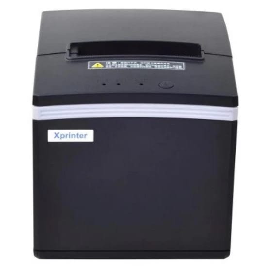 طابعة الإيصالات الحرارية Xprinter E200L USB+LAN بسرعة 230 مم/ث