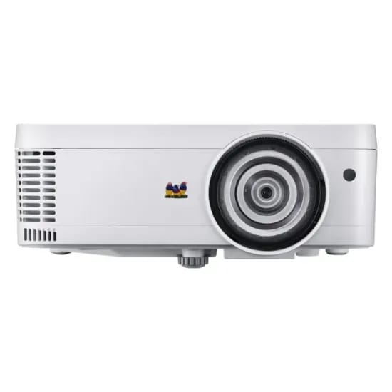 بروجيكتور فيوسونيك PS600W، 3700 لومن WXGA قصير المدى ويمكن توصيله بالشبكة