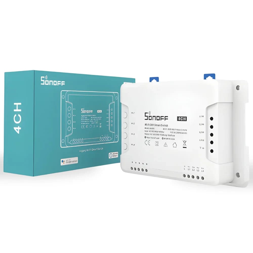 SONOFF 4CHPROR3 مفتاح مرحلي ذكي Wi-Fi بـ 4 قنوات 40A