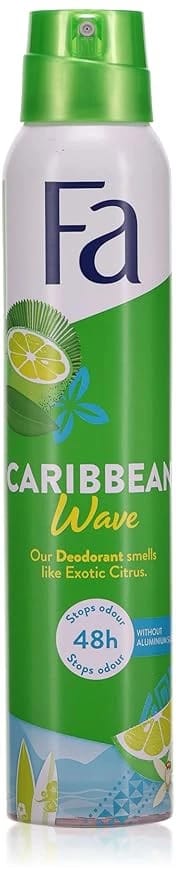 Fa deo spray 200ml caribbean lemon