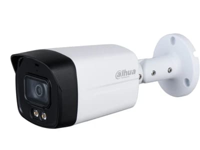 كاميرا DAHUA DH-HAC-HFW1509TLM-LED بدقة 5 ميجابكسل كاملة الألوان ستارلايت HDCVI بوليت (2.8 ملم)