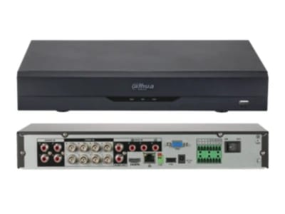 مسجل فيديو رقمي داهوا XVR5108HE-4KL-I3 بثماني قنوات 4K، تقنية Penta-brid، فتحة تخزين 1 HDD، WizSense