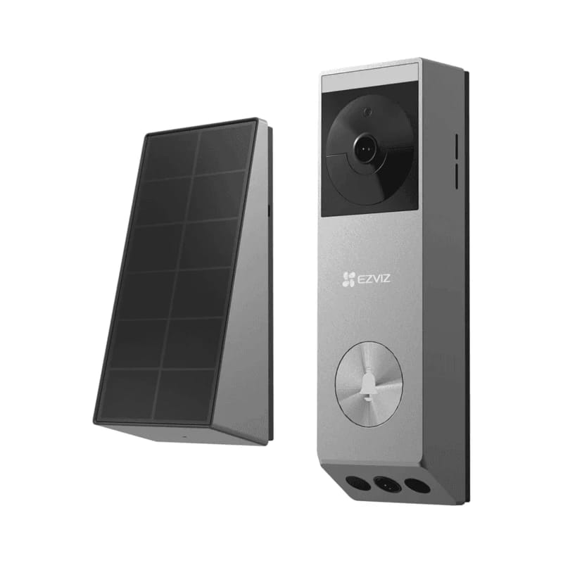 مجموعة جرس باب الفيديو بالطاقة من EZVIZ بدقة 2K EP3x