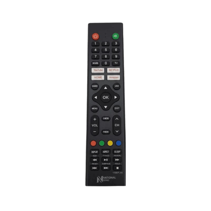 NATIONAL SONIC TV Remote Control Model 1