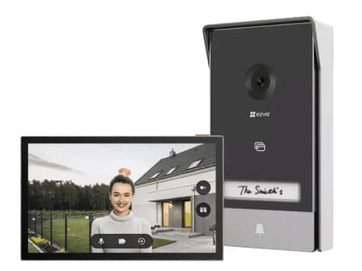 جهاز إنتركم ذكي بشاشة لمس 7 بوصة وكاميرا خارجية 2MP موديل HP7 | EZVIZ