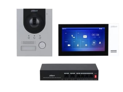 محطة خارجية Dahua KTP01L IP Villa مع شاشة داخلية
