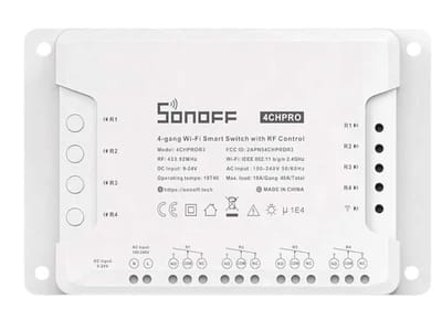 4CH Pro R3 4-Channel Wi-Fi Smart Switch with RF Control