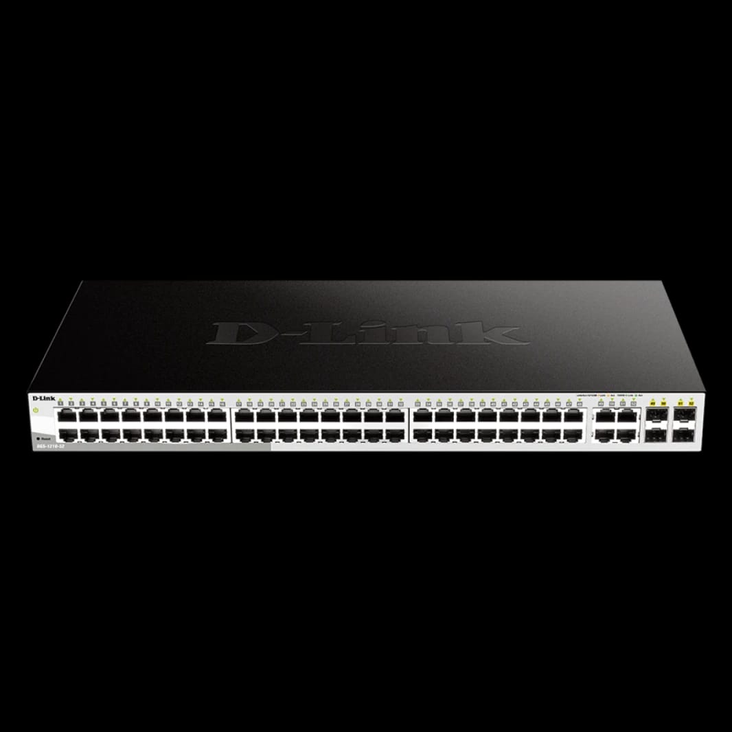 دي-لينك DGS-1210-52 مفتاح مُدار ذكي - شبكة جيجابت 52 منفذًا