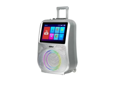 Speaker Bluetooth 60W Power Portable 14.1" with Microphones