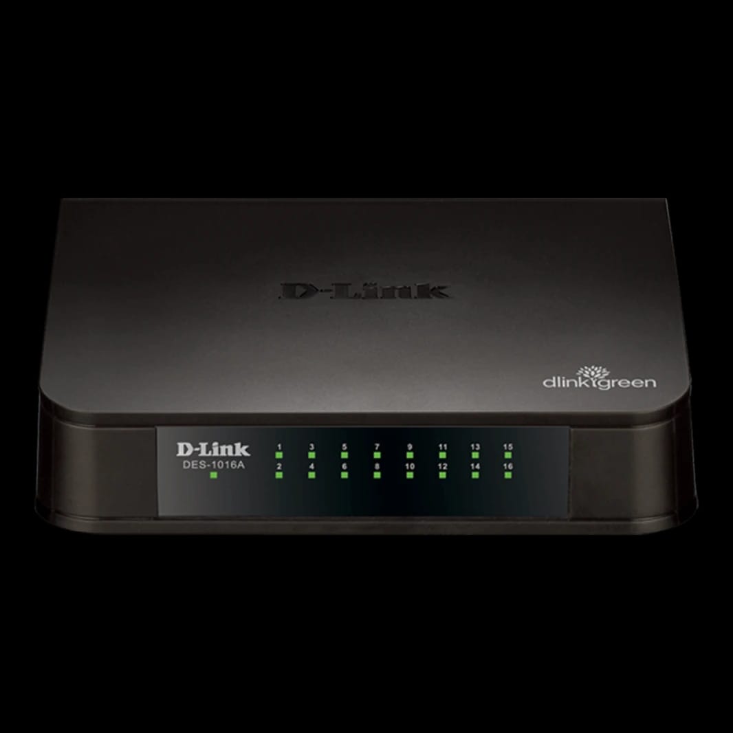 D-Link DES-1016A 16-Port 10/100 Switch - Reliable Networking Solution