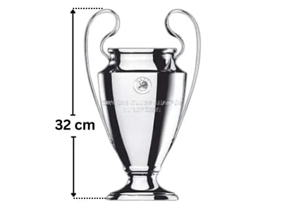 Champions League trophy sports football 32cm